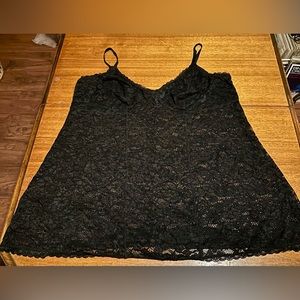 Torrid Women’s Plus Black Floral Lace Camisole Teddy Size 4x